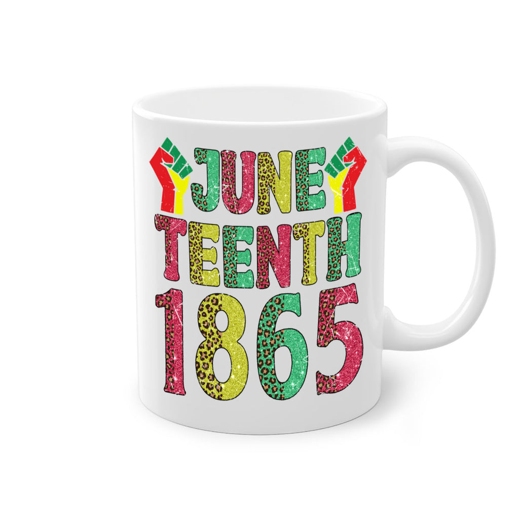Fist Juneteenth Since 1865 Design Png 10#- juneteenth-Mug / Coffee Cup