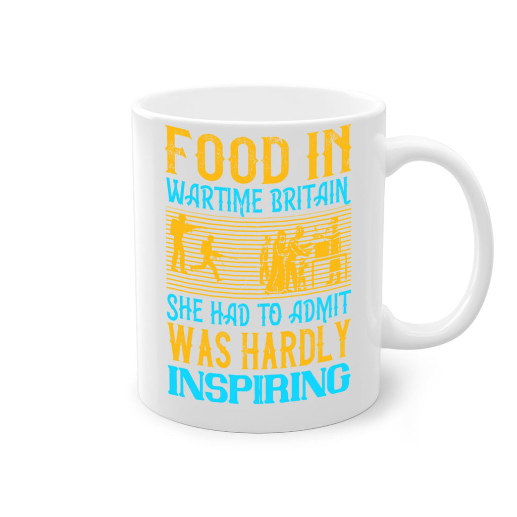 Food in wartime Britain she had to admit was hardly inspiring Style 46#- Dog-Mug / Coffee Cup