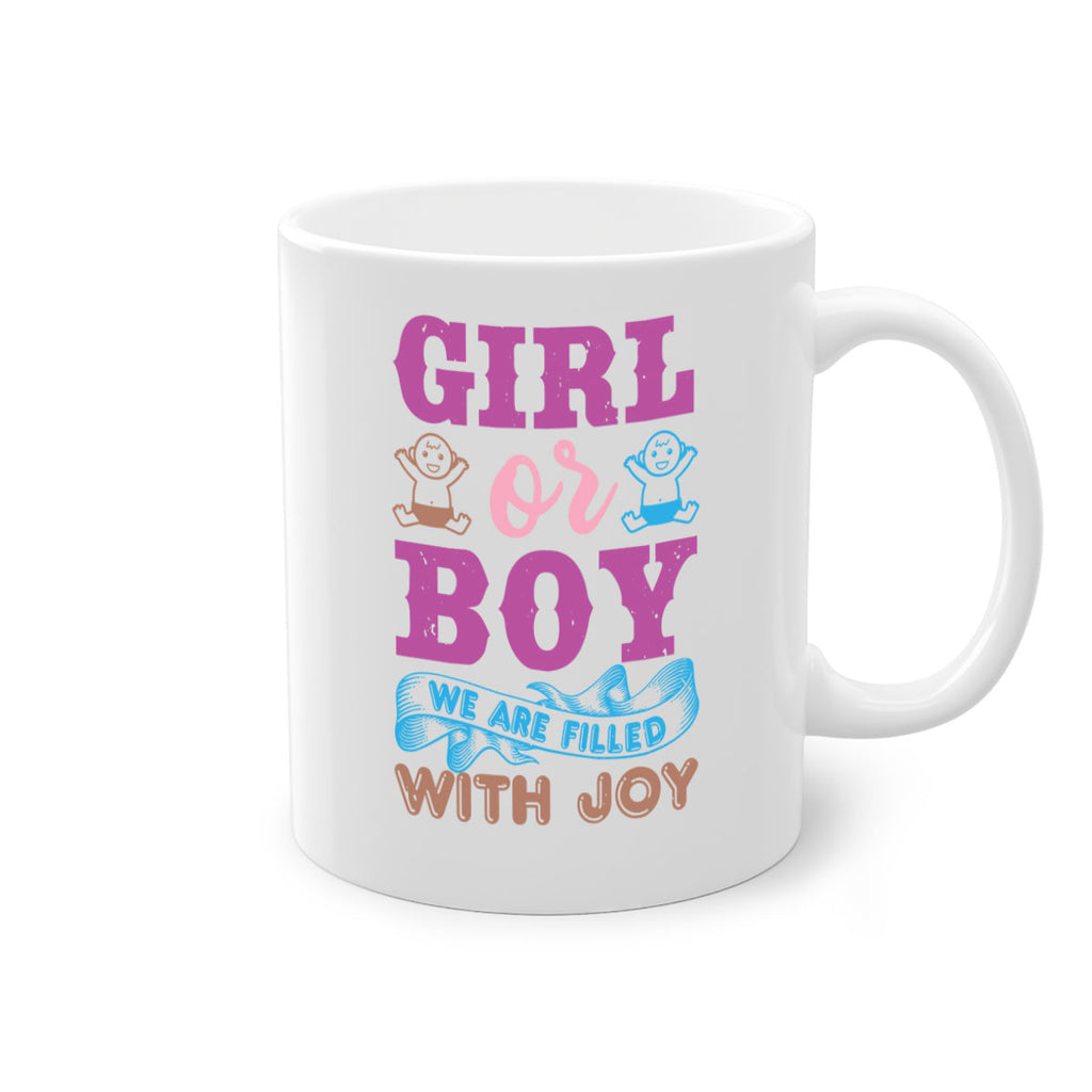 Girl or boy we are filled with joy Style 38#- baby shower-Mug / Coffee Cup