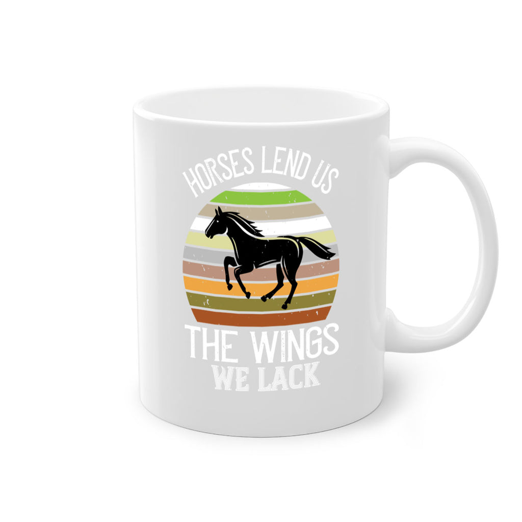 Horses lend us the wings we lack Style 43#- horse-Mug / Coffee Cup