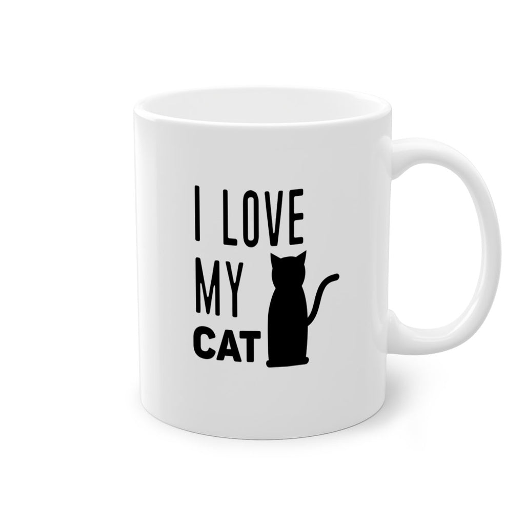 I Love My Cat Style 57#- cat-Mug / Coffee Cup