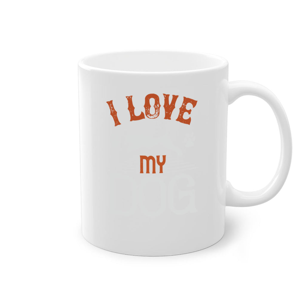 I Love My Dog Style 189#- Dog-Mug / Coffee Cup