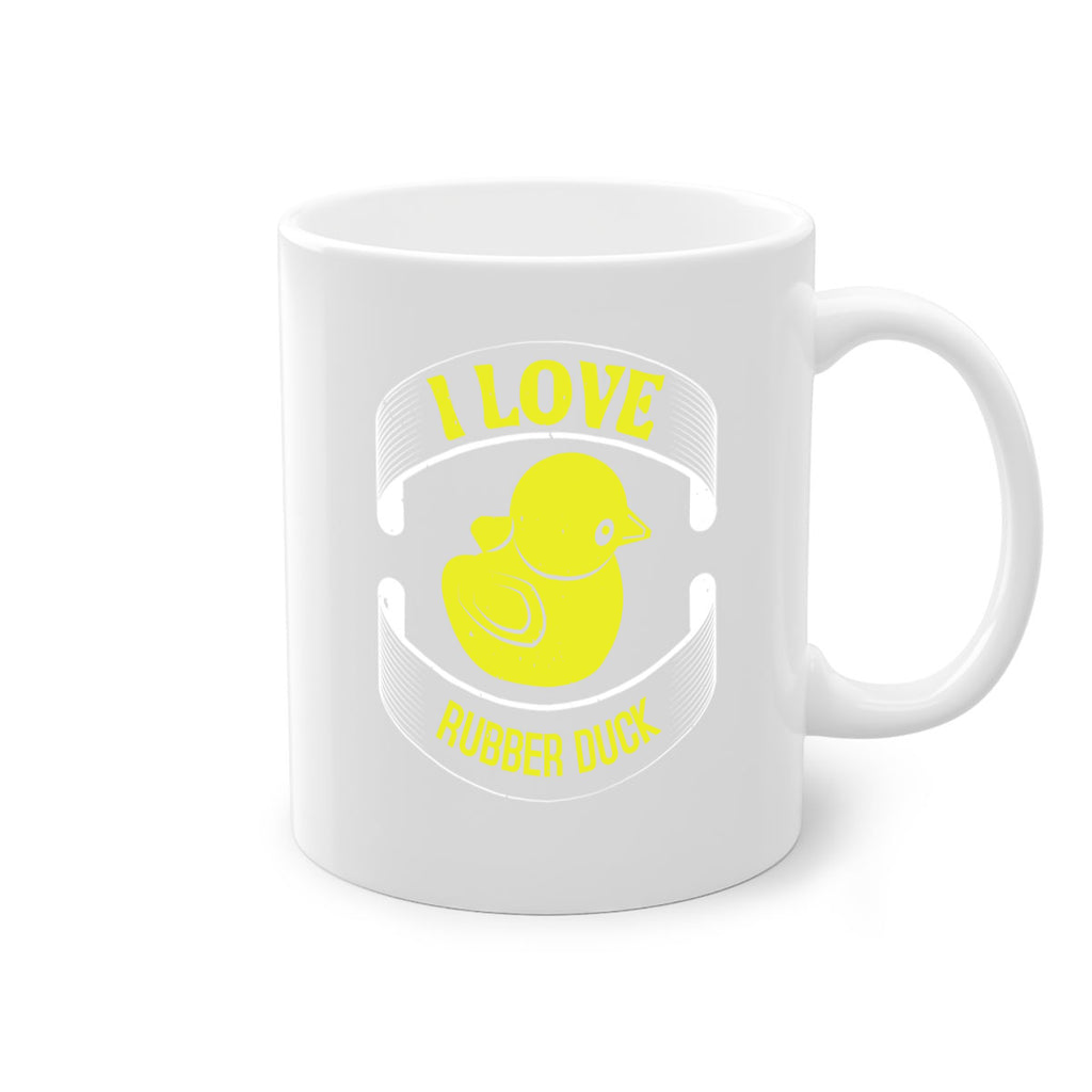 I Love Rubber duck Style 41#- duck-Mug / Coffee Cup