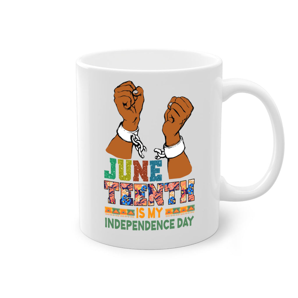 Juneteenth Is My Independence Day Png 29#- juneteenth-Mug / Coffee Cup
