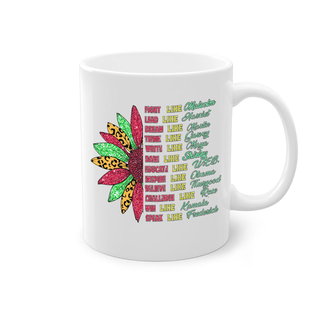 Juneteenth Sunflower Design 17#- juneteenth-Mug / Coffee Cup