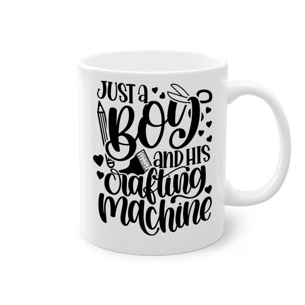 Just A Boy And His Crafting 17#- crafting-Mug / Coffee Cup