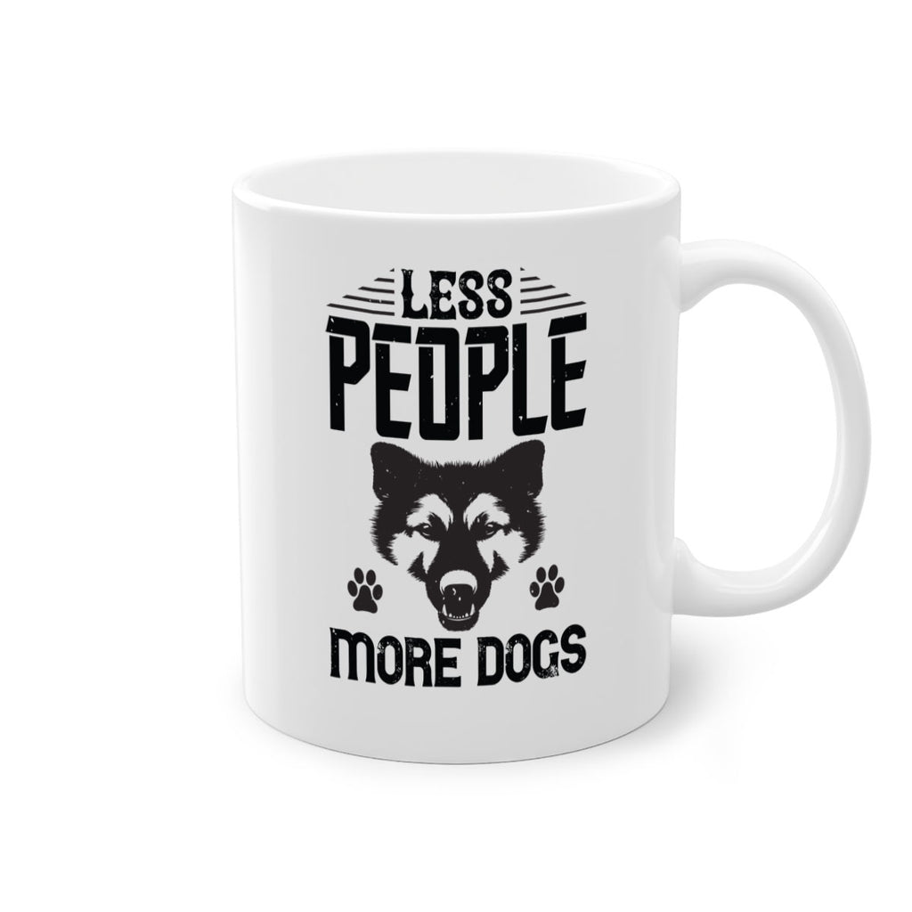 Less People More Dogs Style 179#- Dog-Mug / Coffee Cup