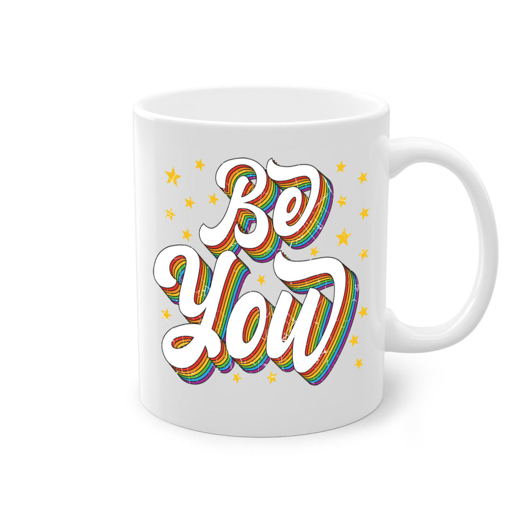 Lgbtq Be You Gay Pride Lgbt Ally Rainbow 31#- lgbt-Mug / Coffee Cup