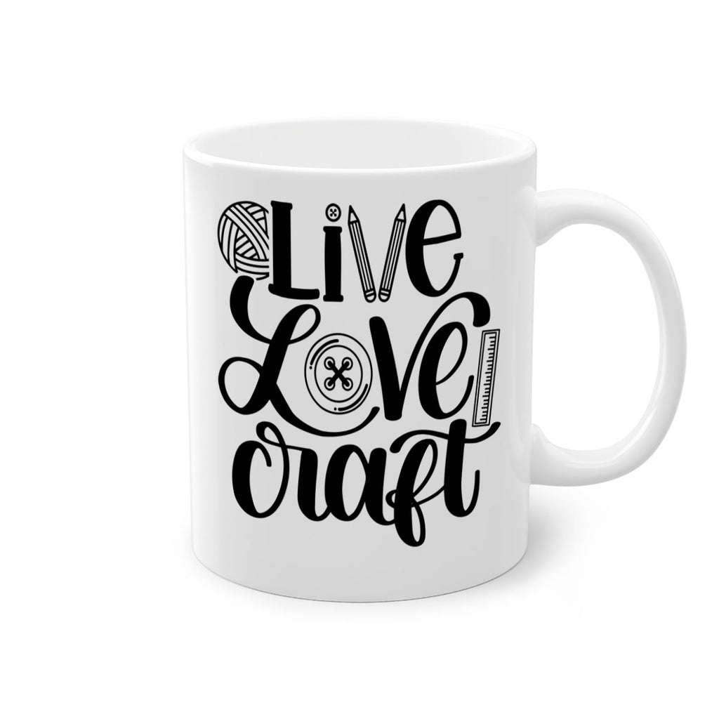 Live Love Craft 14#- crafting-Mug / Coffee Cup