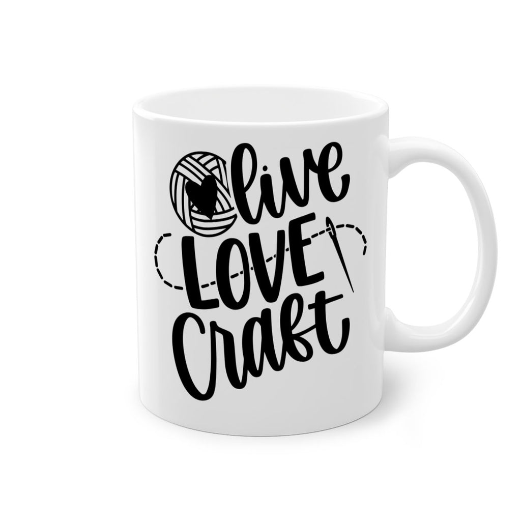 Live Love Craft 15#- crafting-Mug / Coffee Cup