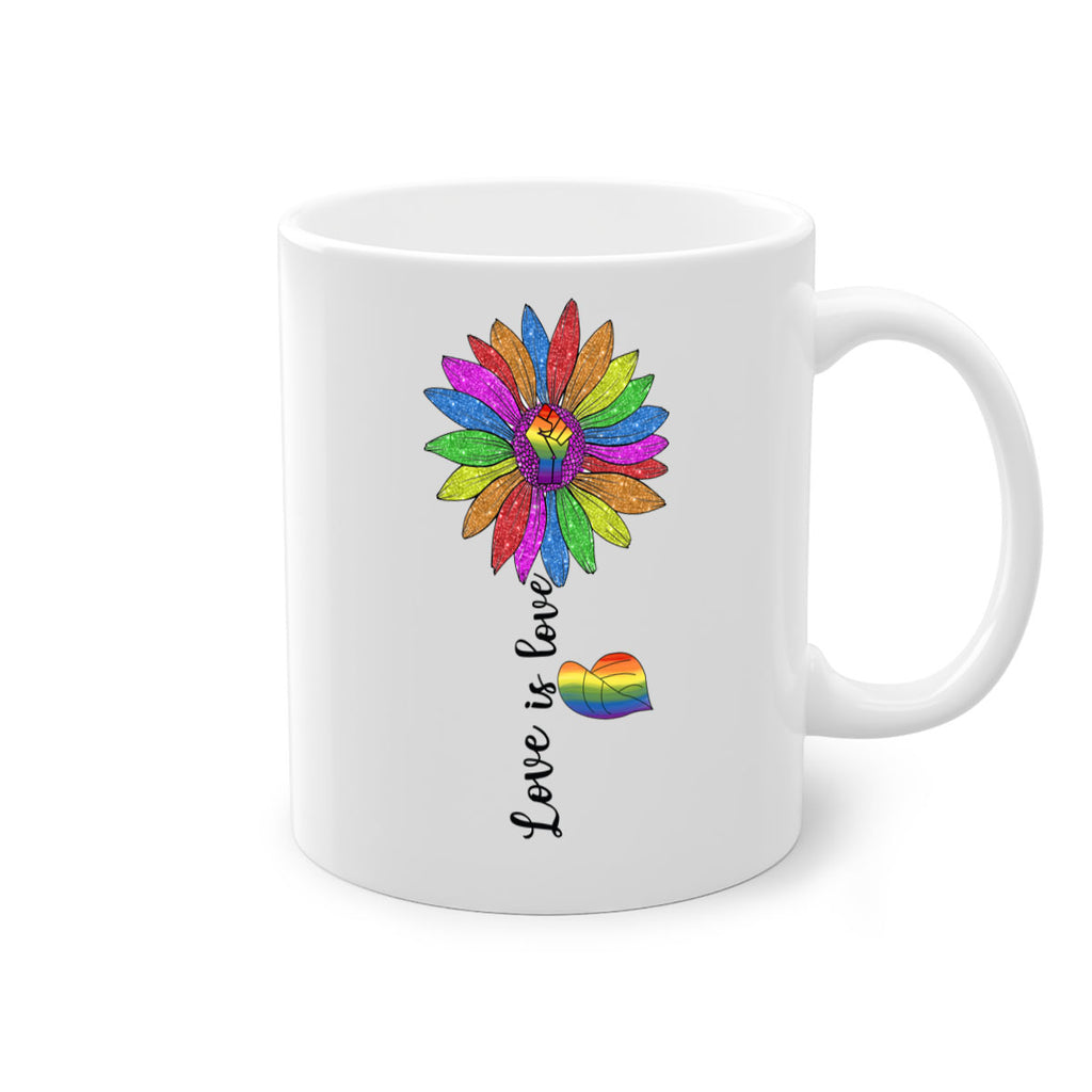 Love Is Love Pride Lgbt Sunflower Png 47#- lgbt-Mug / Coffee Cup