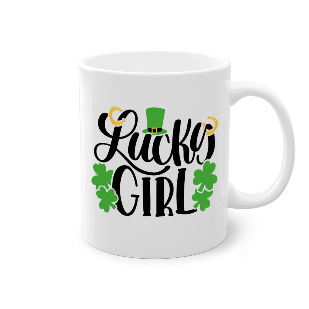 Lucky Girl Style 56#- St Patricks Day-Mug / Coffee Cup