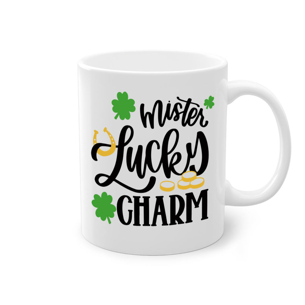 Mister Lucky Charm Style 46#- St Patricks Day-Mug / Coffee Cup