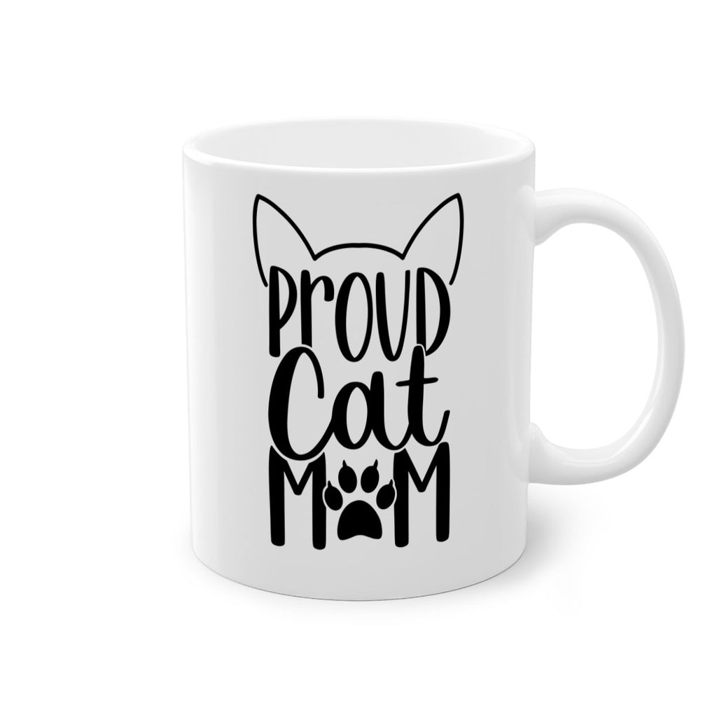 Pround Cat Mom Style 103#- cat-Mug / Coffee Cup