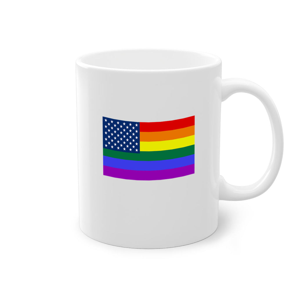 Rainbow american flag 11#- lgbt-Mug / Coffee Cup