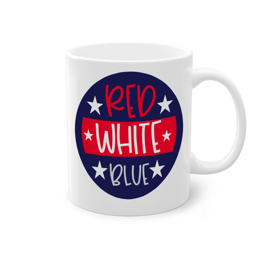 Red White Blue Style 170#- 4th Of July-Mug / Coffee Cup