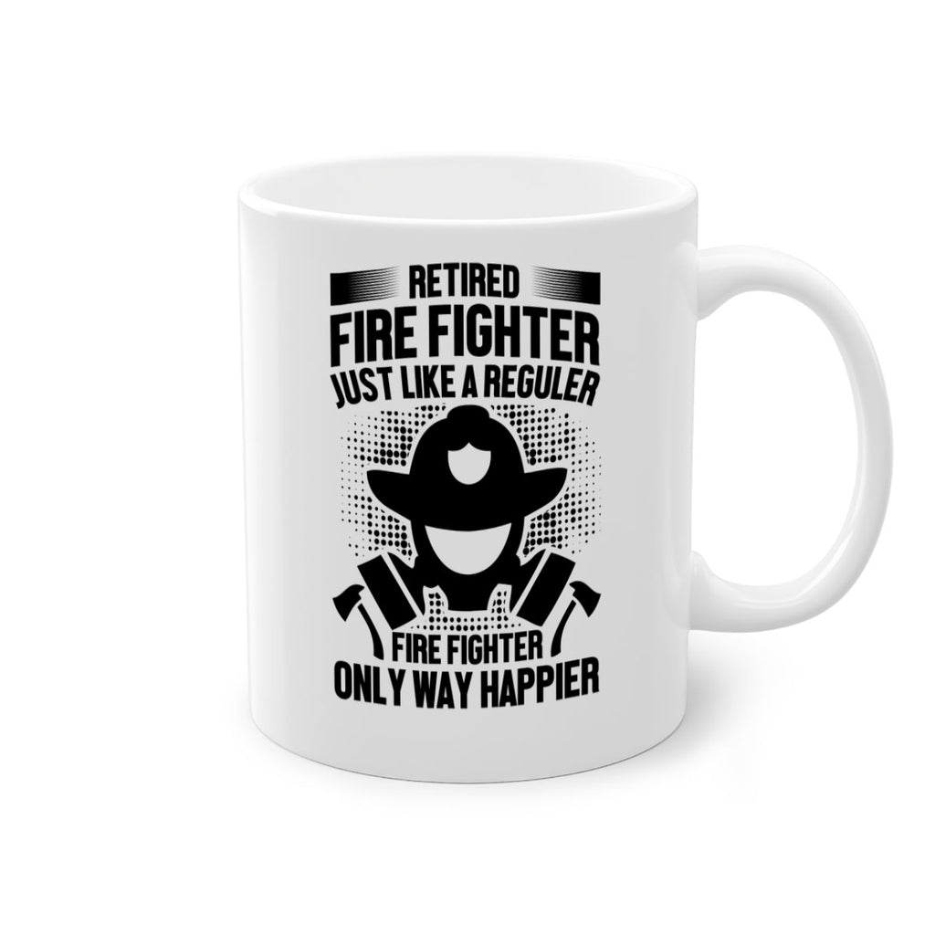 Retired fire Style 40#- fire fighter-Mug / Coffee Cup