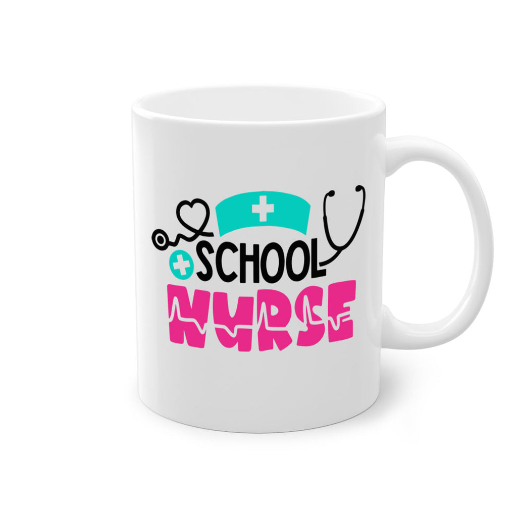 School Nurse Style Style 50#- nurse-Mug / Coffee Cup