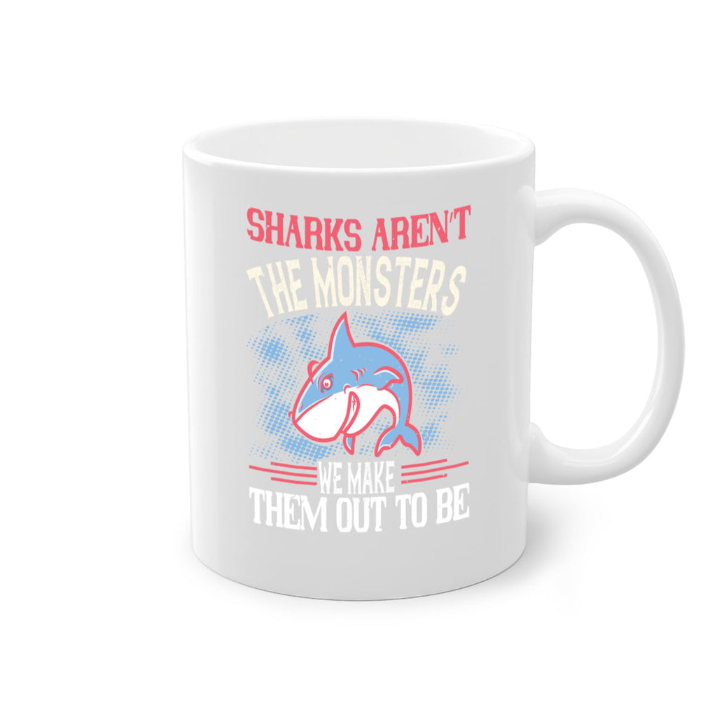 Sharks aren’t the monsters we make them out to be Style 24#- Shark-Fish-Mug / Coffee Cup