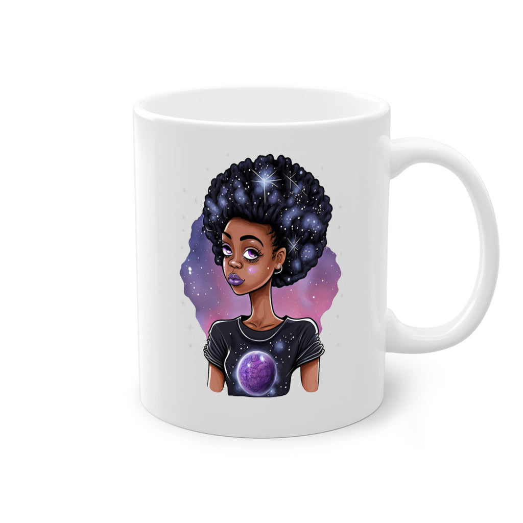 Sparkling Black Girl Design 11#- Black women - Girls-Mug / Coffee Cup