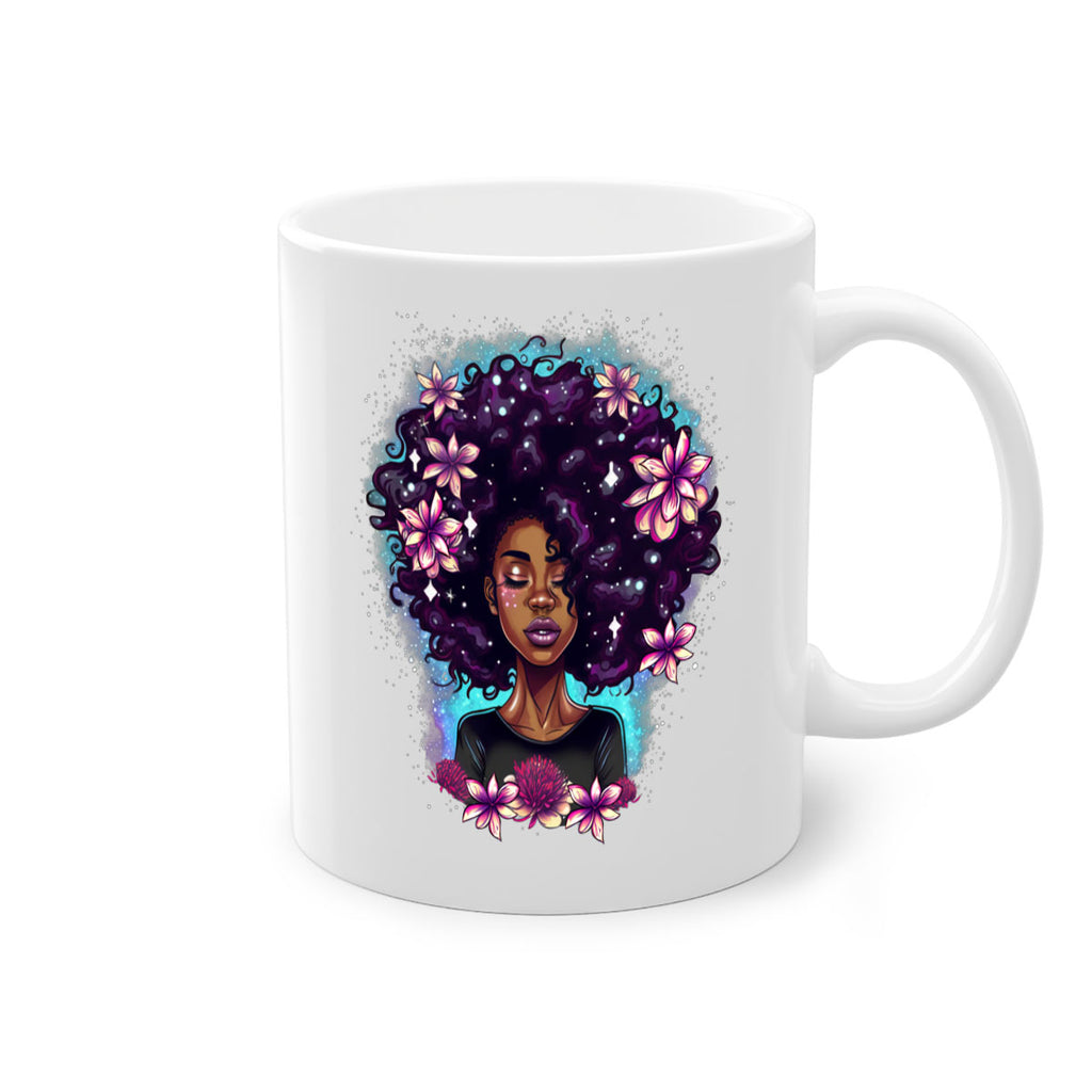 Sparkling Black Girl Design 3#- Black women - Girls-Mug / Coffee Cup