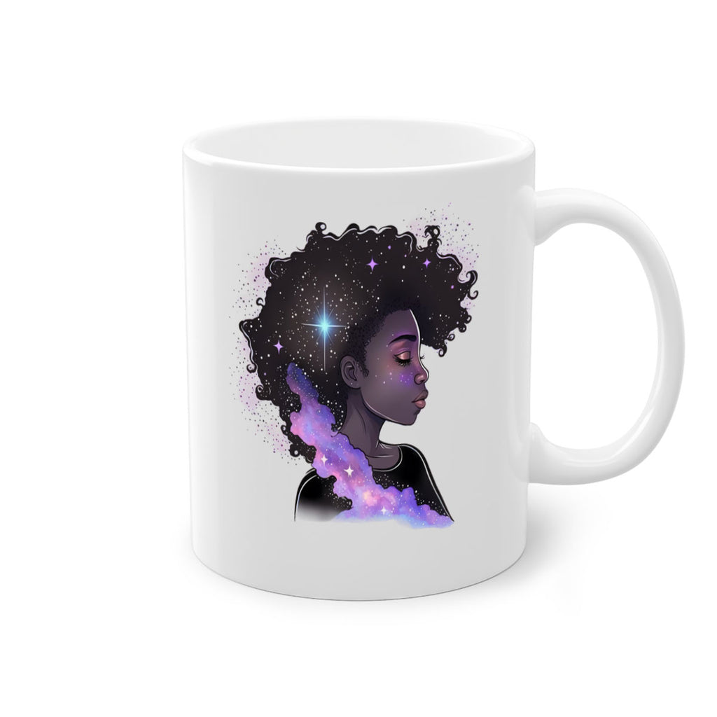 Sparkling Black Girl Design 4#- Black women - Girls-Mug / Coffee Cup