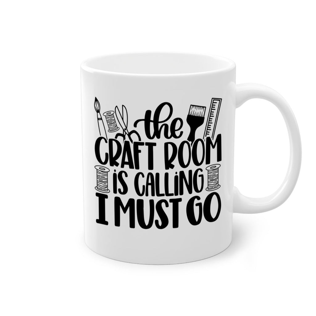 The Craft Room Is Calling 6#- crafting-Mug / Coffee Cup