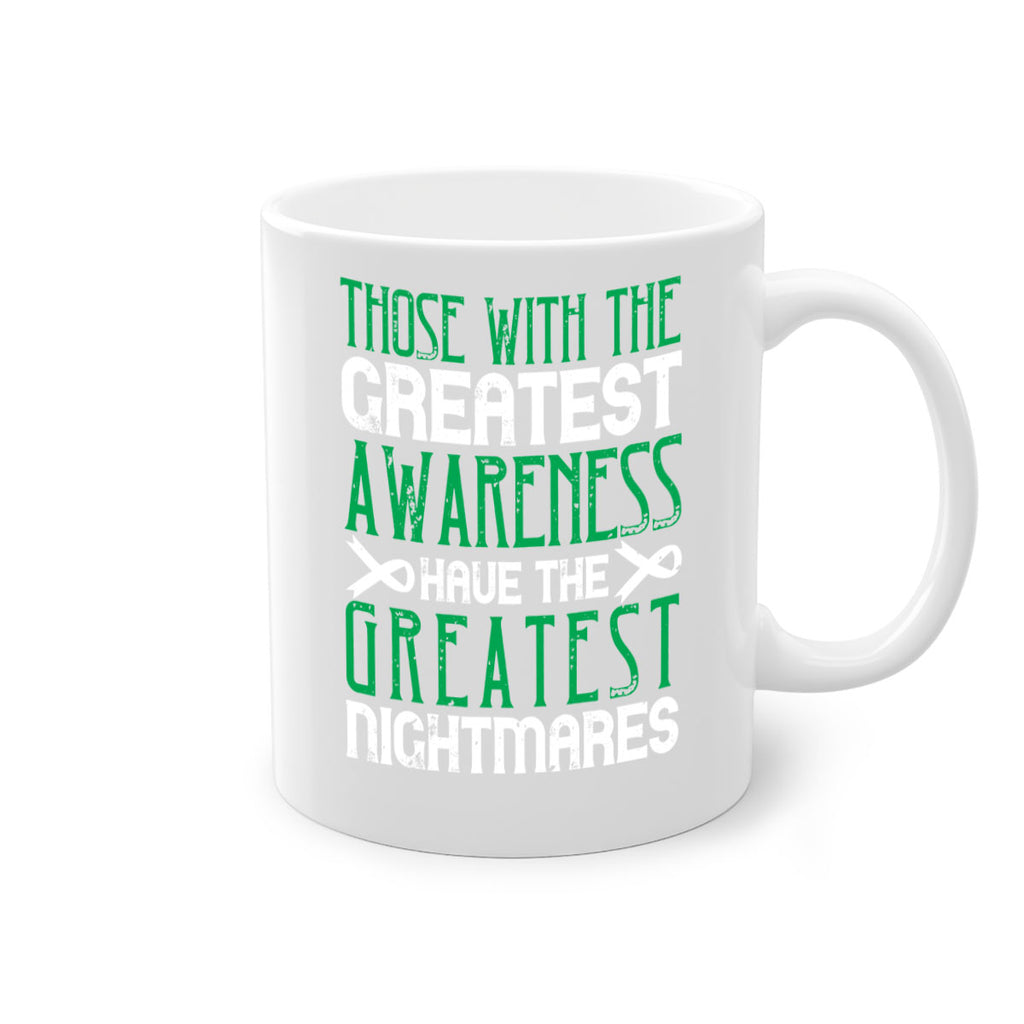 Those with the greatest awareness have the greatest nightmares Style 12#- Self awareness-Mug / Coffee Cup