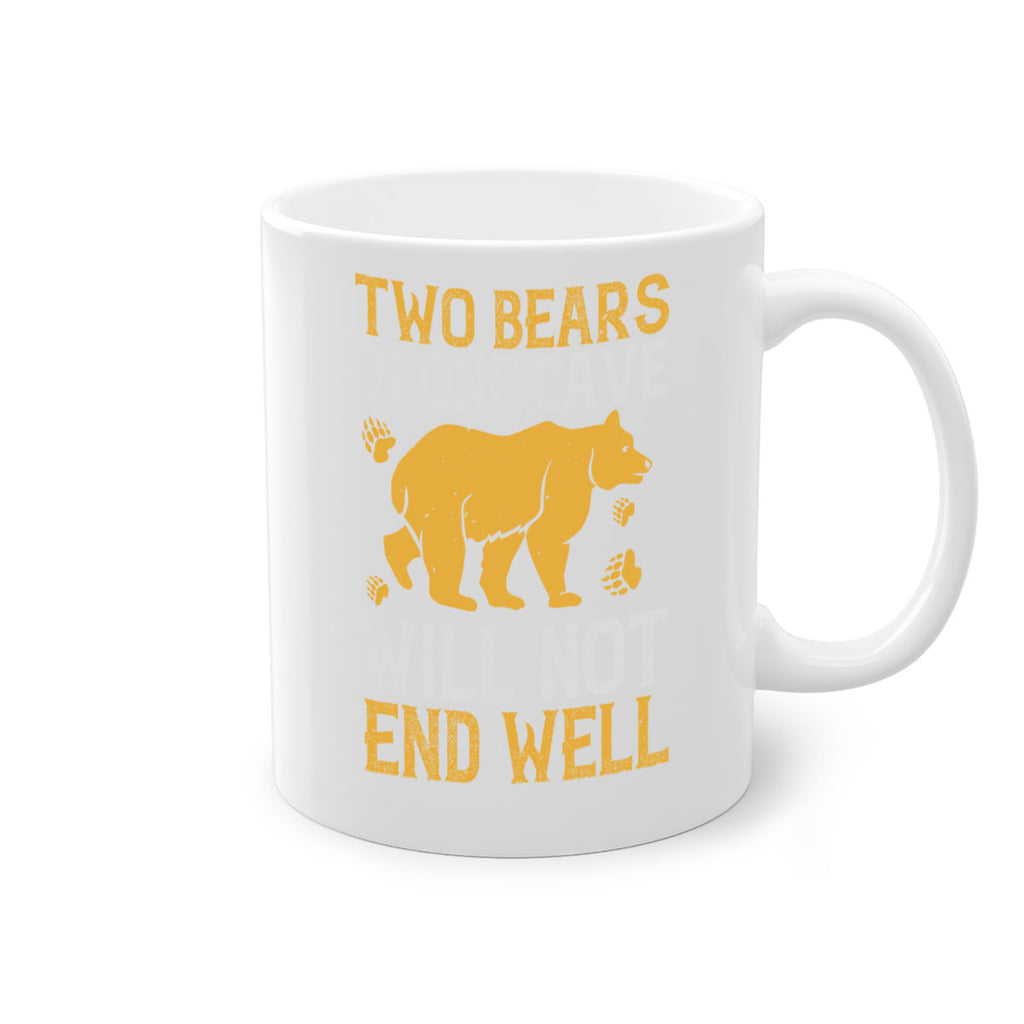 Two bears in one cave will not end well 39#- bear-Mug / Coffee Cup
