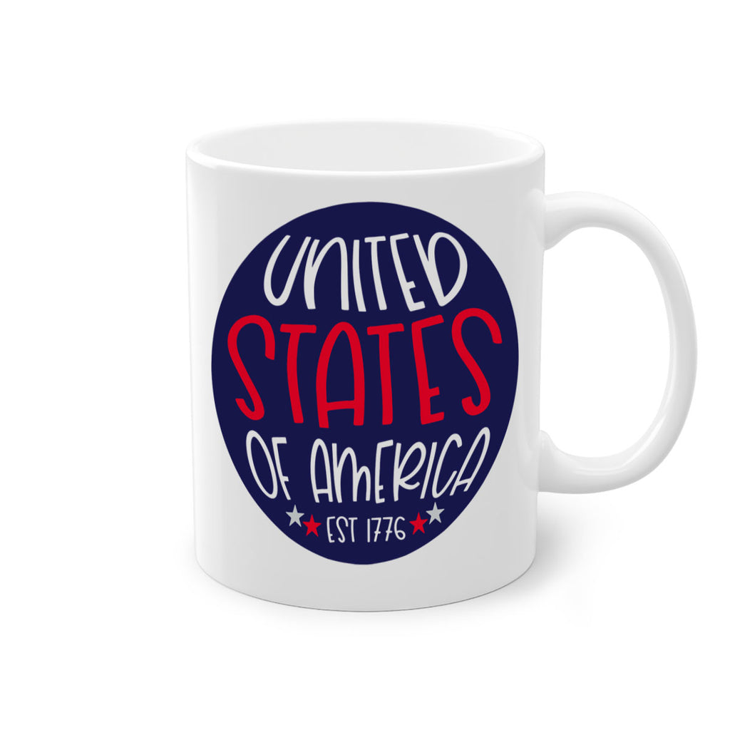 United States Of America Est Style 176#- 4th Of July-Mug / Coffee Cup