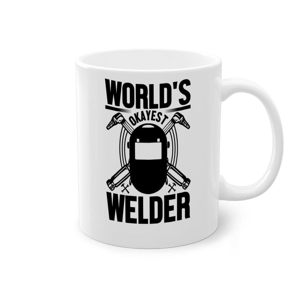 Worlds okayest Style 1#- welder-Mug / Coffee Cup