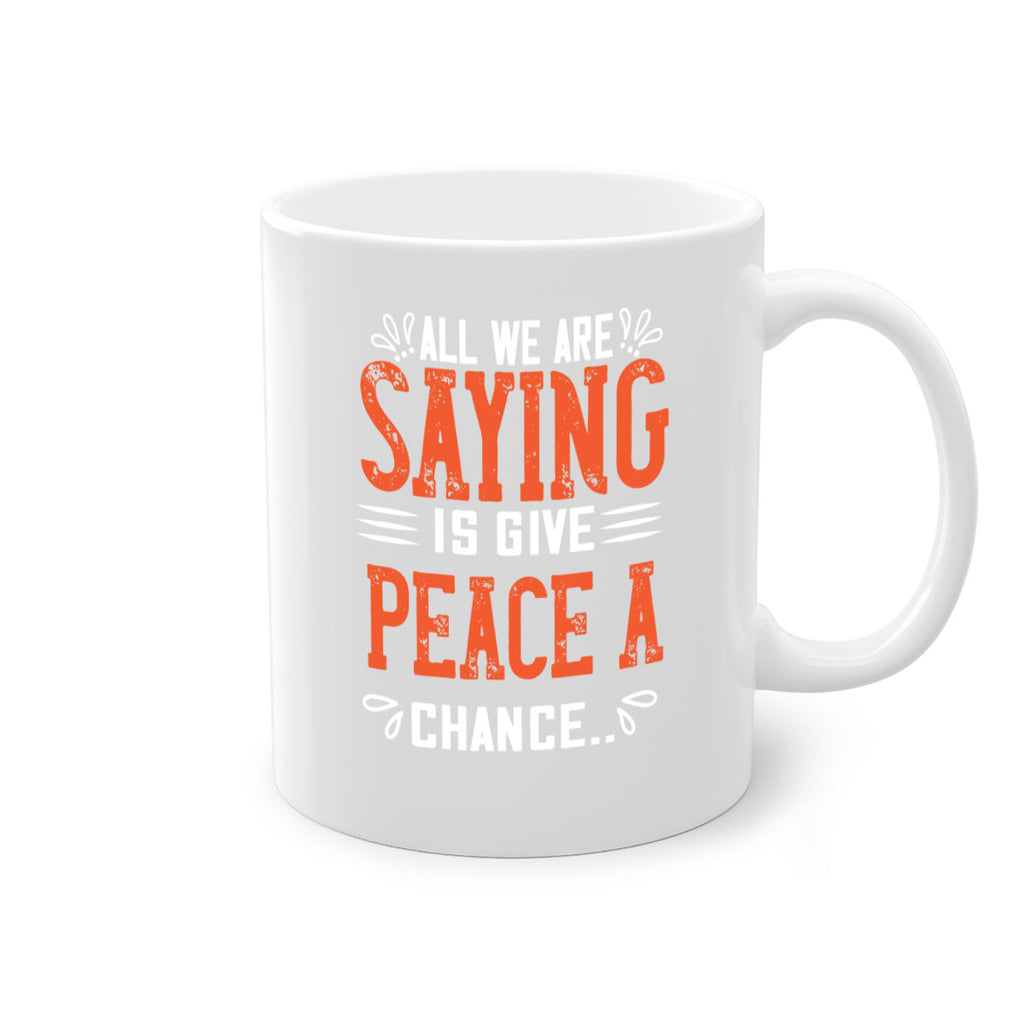 all we are saying 128#- vegan-Mug / Coffee Cup