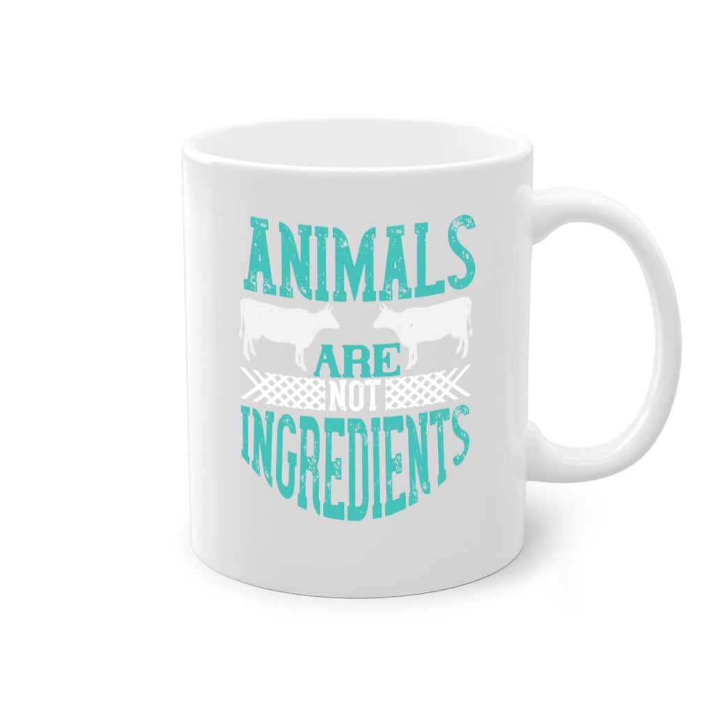 animals are not ingredients 103#- vegan-Mug / Coffee Cup