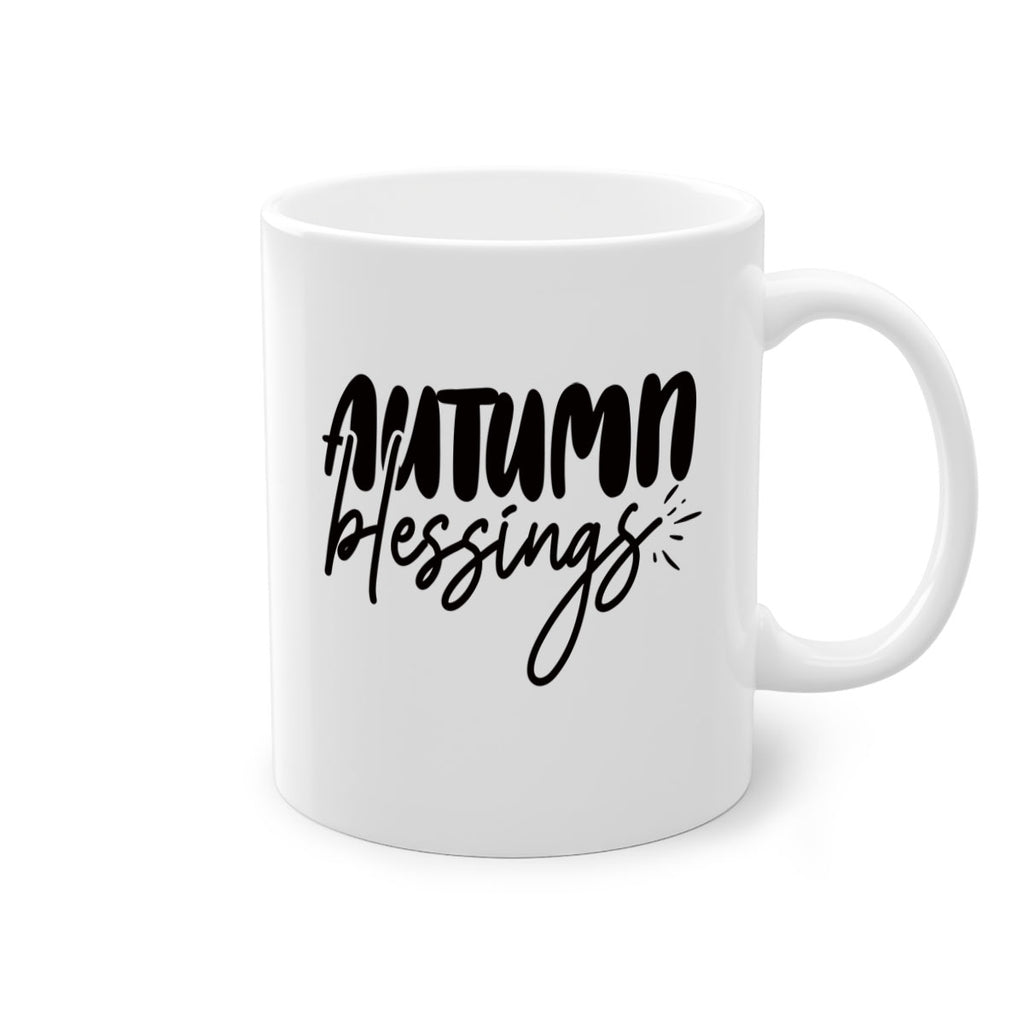 autumn blessings 65#- thanksgiving-Mug / Coffee Cup
