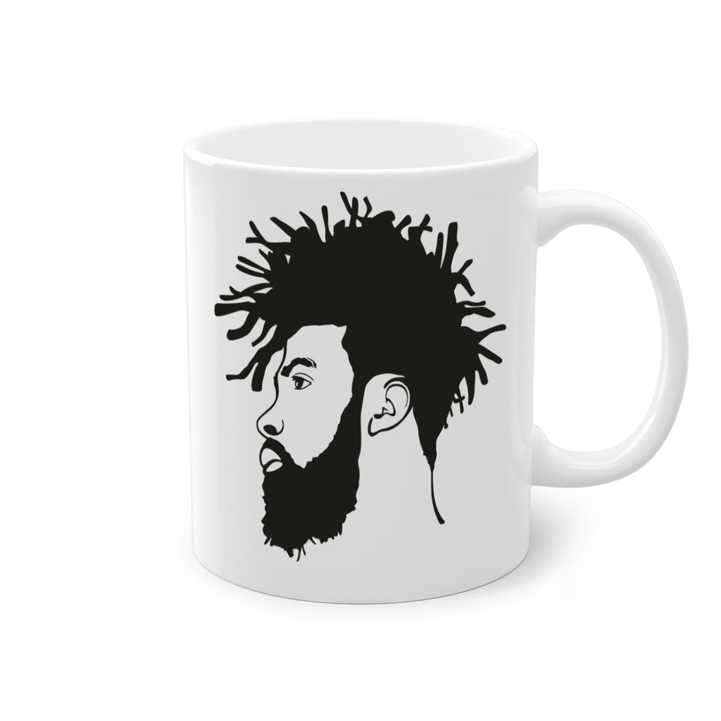 beardman 46#- Black men - Boys-Mug / Coffee Cup
