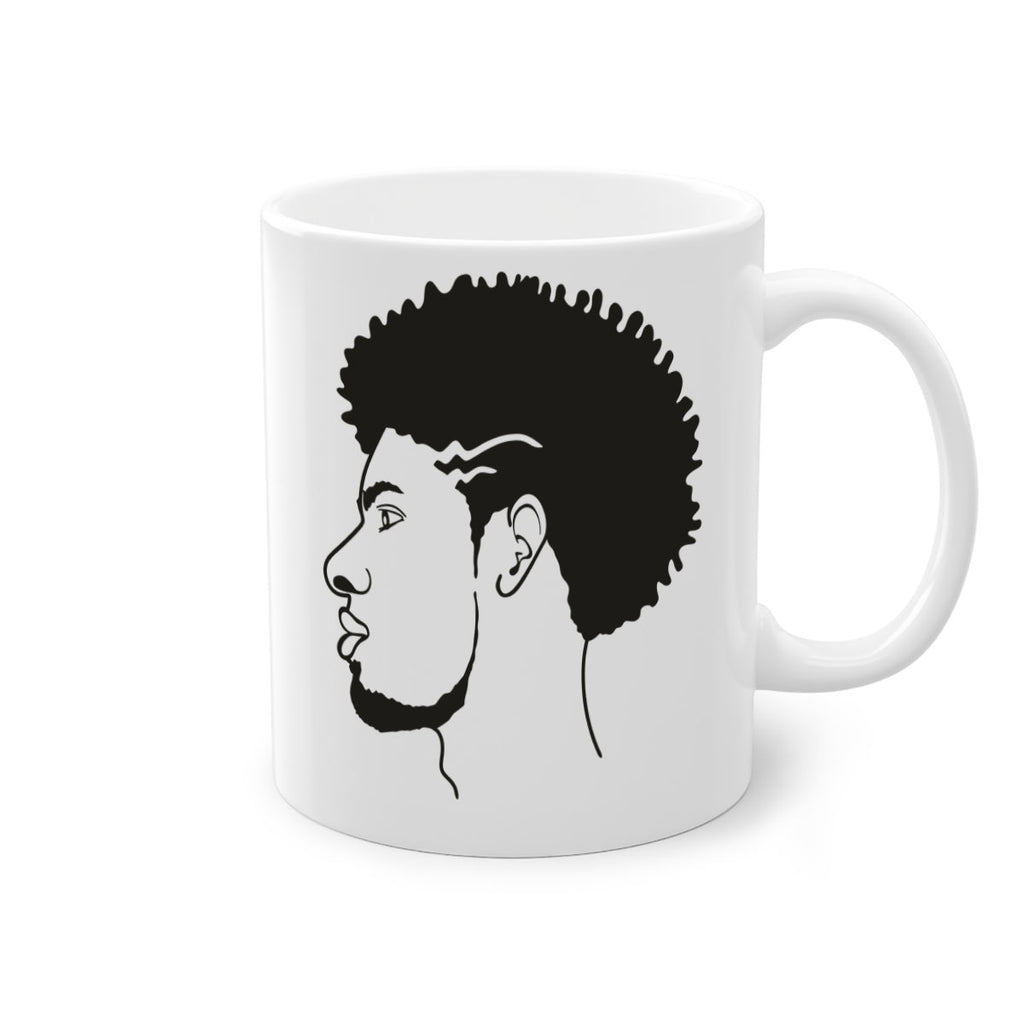 beardman 47#- Black men - Boys-Mug / Coffee Cup