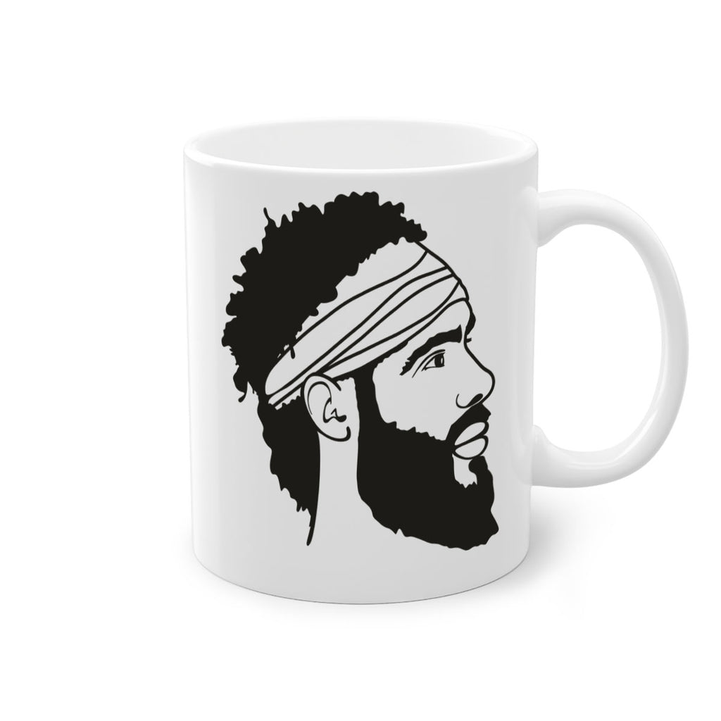 beardman 48#- Black men - Boys-Mug / Coffee Cup