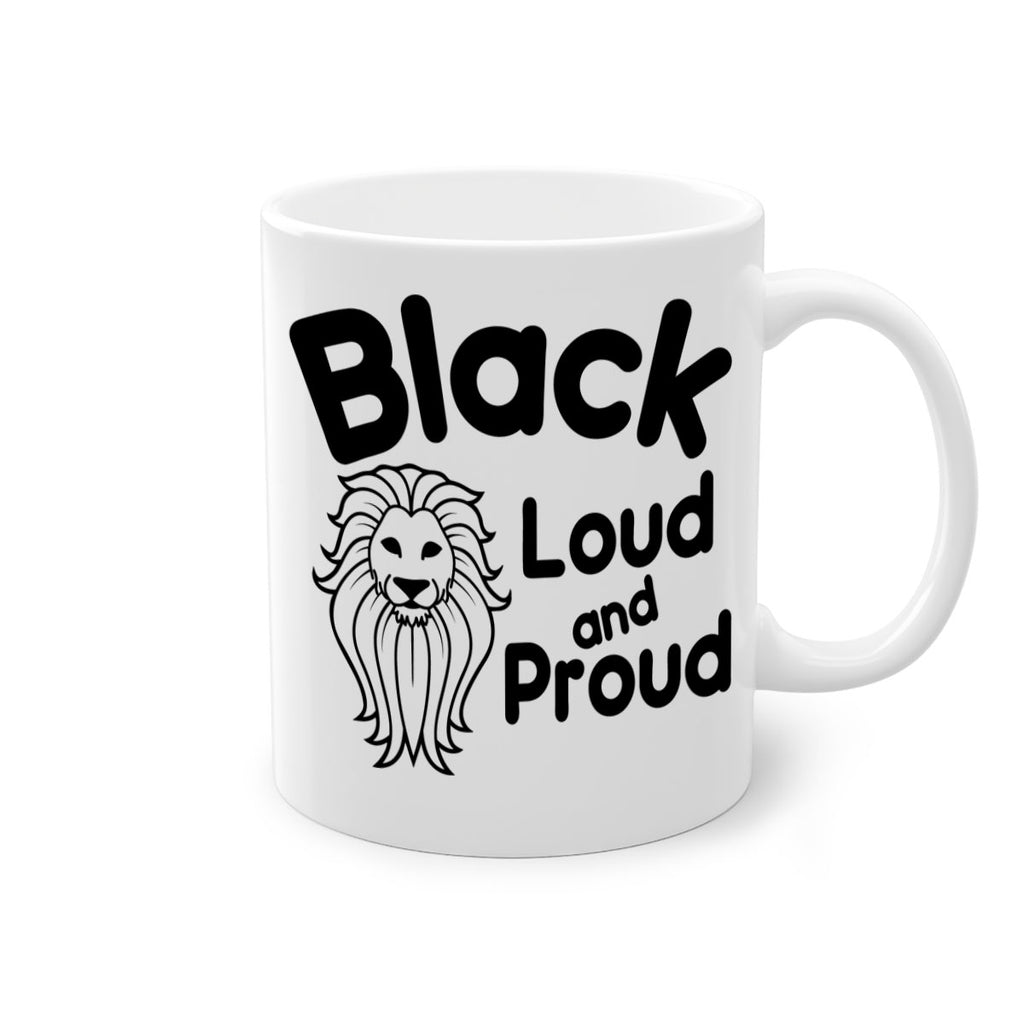 black loud and proud Style 57#- Black women - Girls-Mug / Coffee Cup
