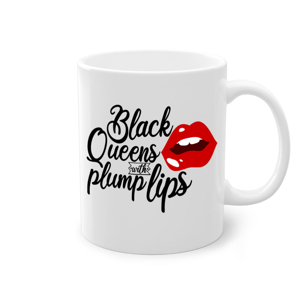 black queens plump lips Style 54#- Black women - Girls-Mug / Coffee Cup