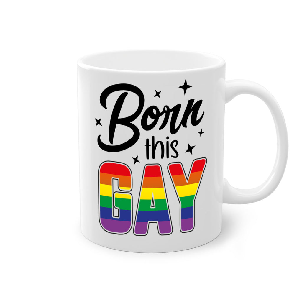 bornthisgay 154#- lgbt-Mug / Coffee Cup