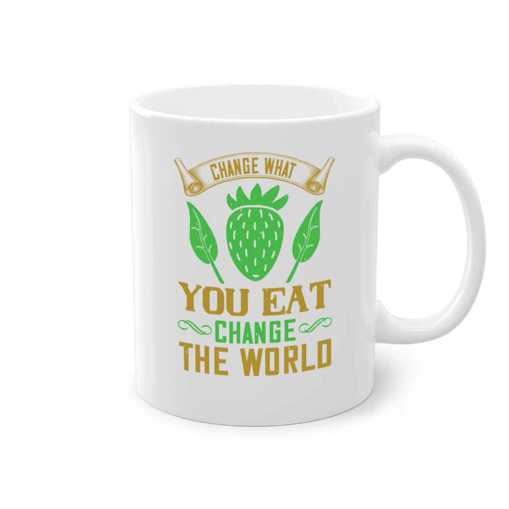 change what you eat change the world 146#- vegan-Mug / Coffee Cup