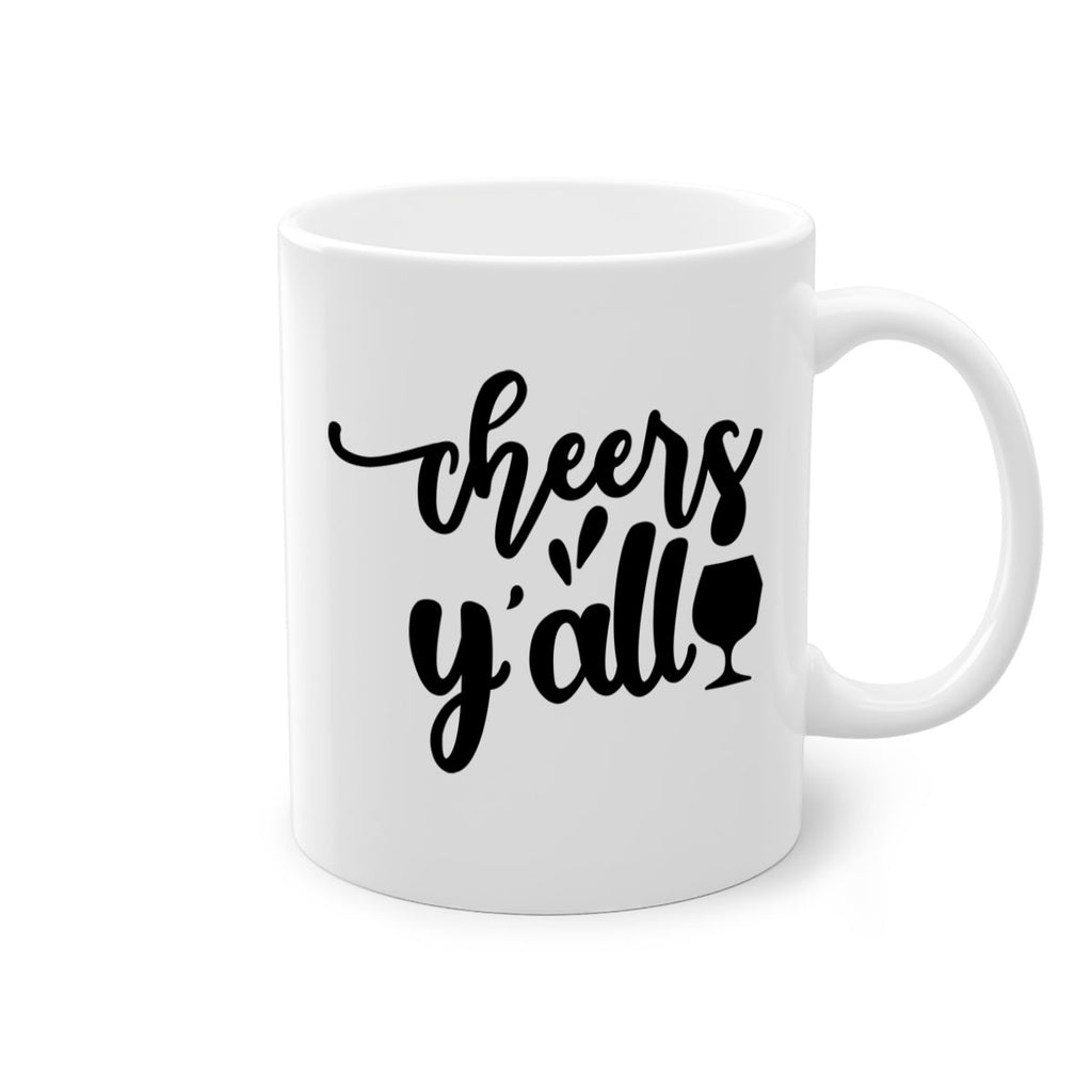 cheers yall 198#- wine-Mug / Coffee Cup