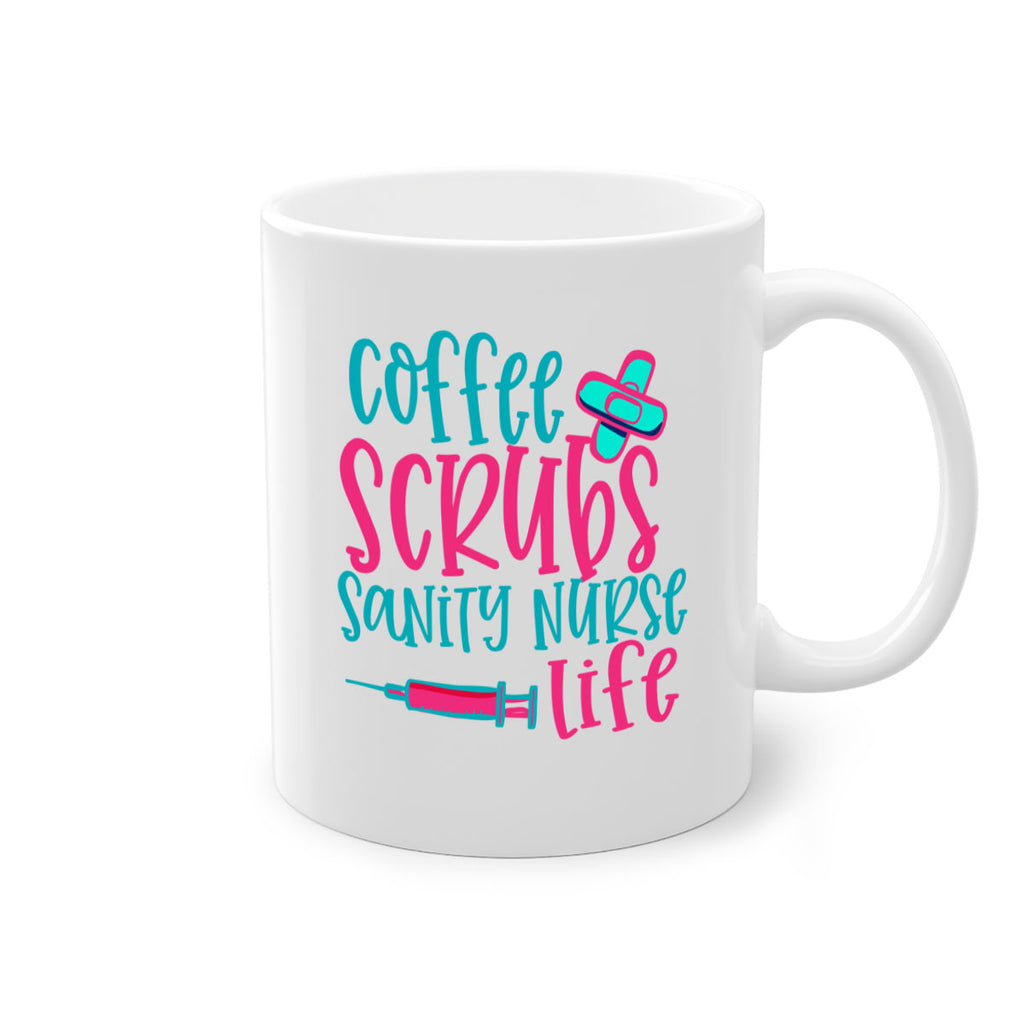 coffee scrubs sanity nurse life Style 390#- nurse-Mug / Coffee Cup