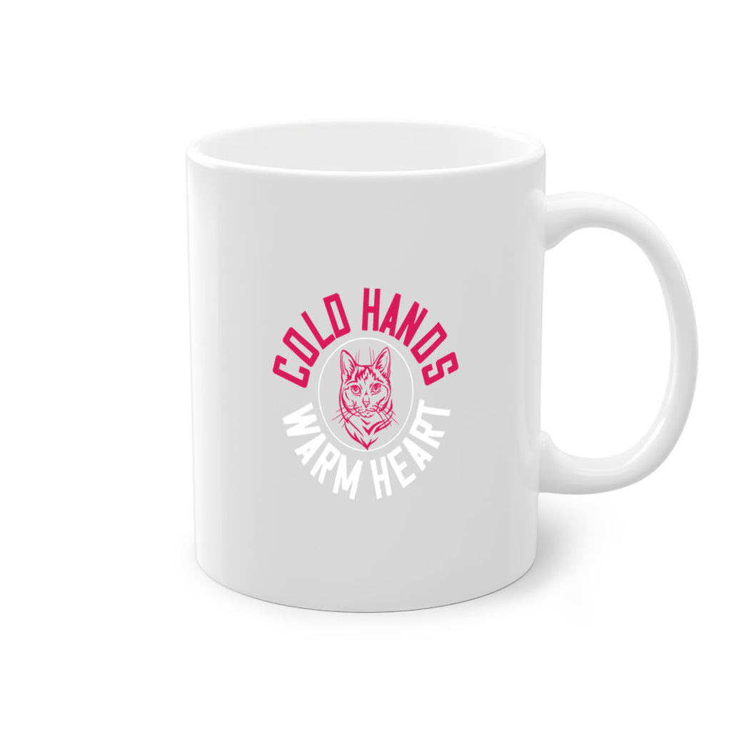cold hands warm heart Style 42#- cat-Mug / Coffee Cup