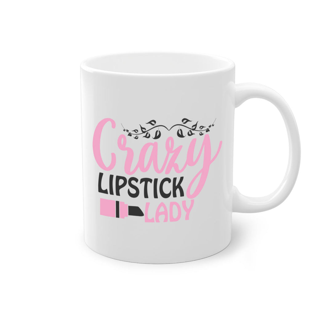 crazy lipstick lady Style 159#- makeup-Mug / Coffee Cup