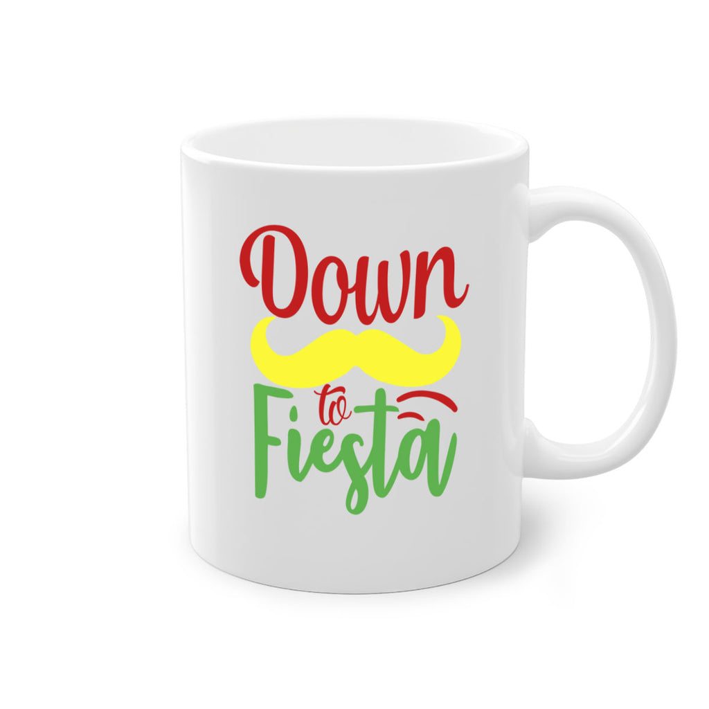 down to fiesta 3#- cinco de mayo-Mug / Coffee Cup