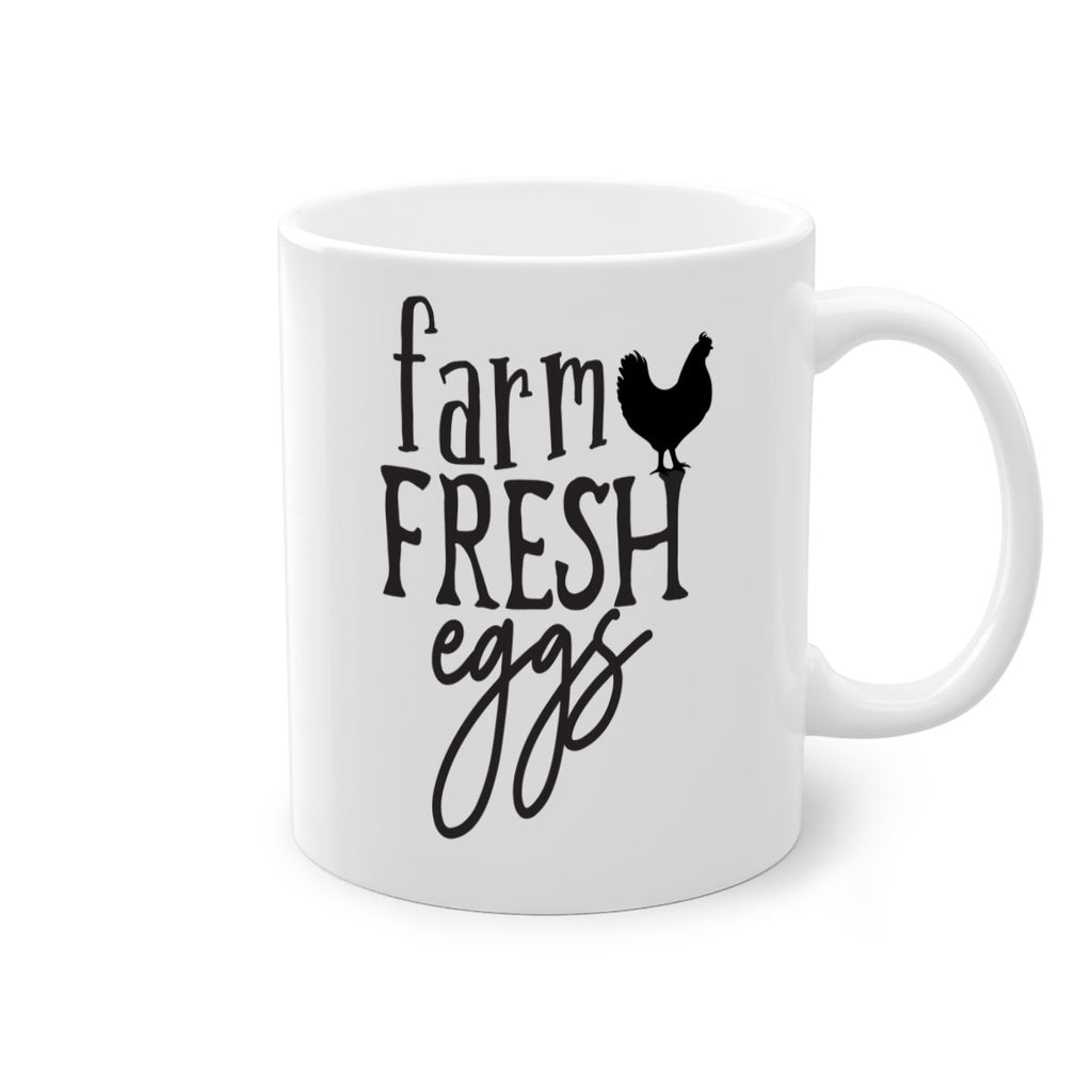 farm fresh eggs 102#- kitchen-Mug / Coffee Cup