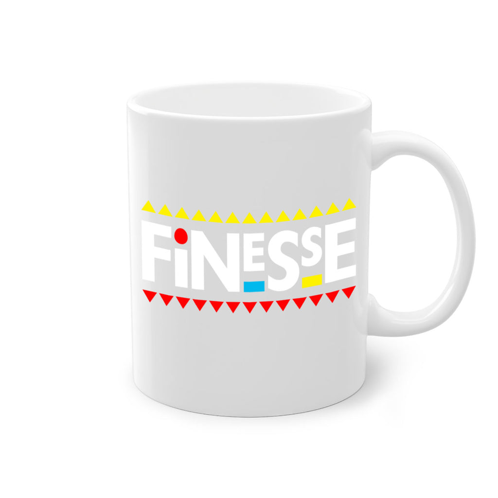 finesse 155#- black words - phrases-Mug / Coffee Cup