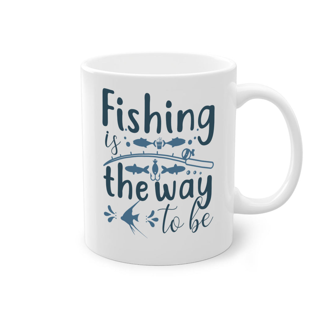 fishing the way 135#- fishing-Mug / Coffee Cup