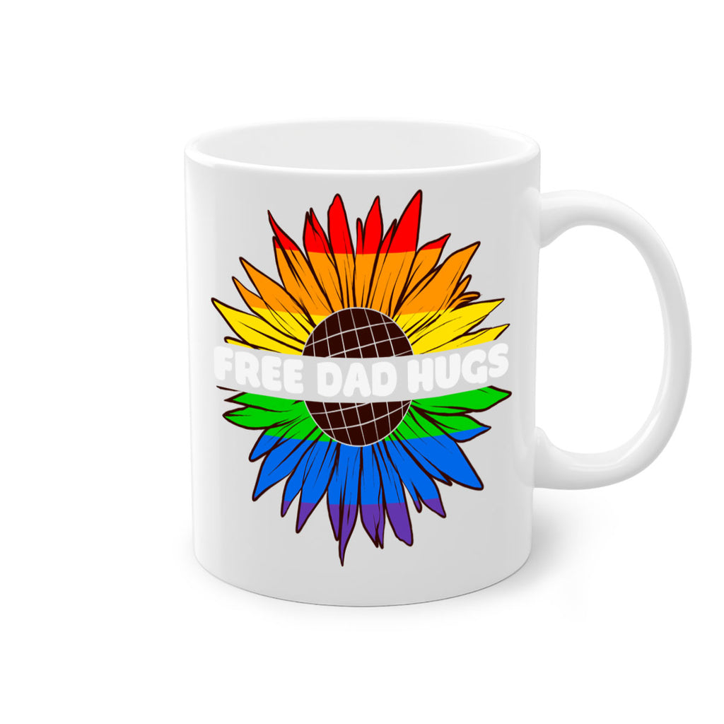 free dad hugs pride lgbt lgbt 140#- lgbt-Mug / Coffee Cup